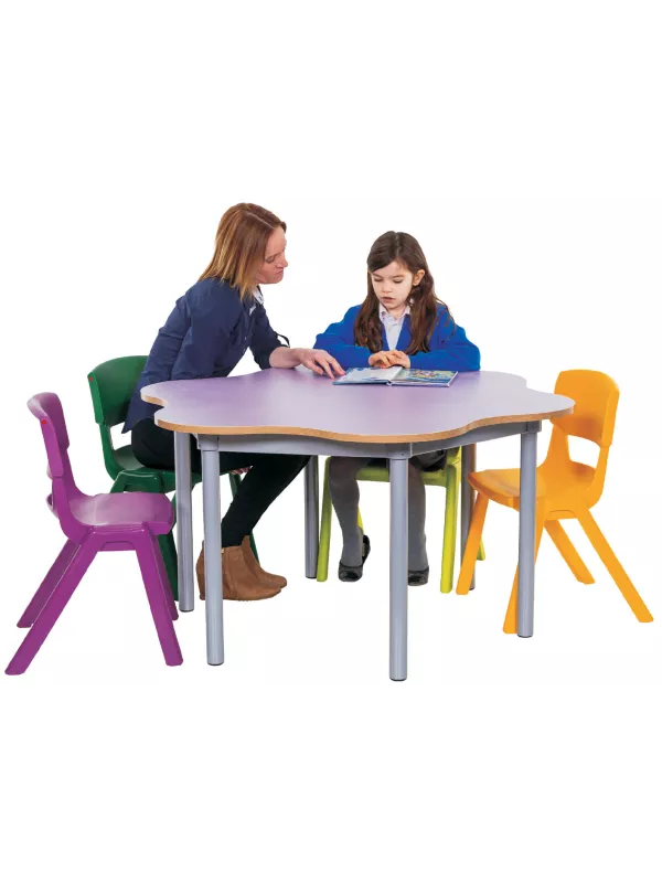 Willowbrook KubbyClass 5 Leaf Petal Classroom Table